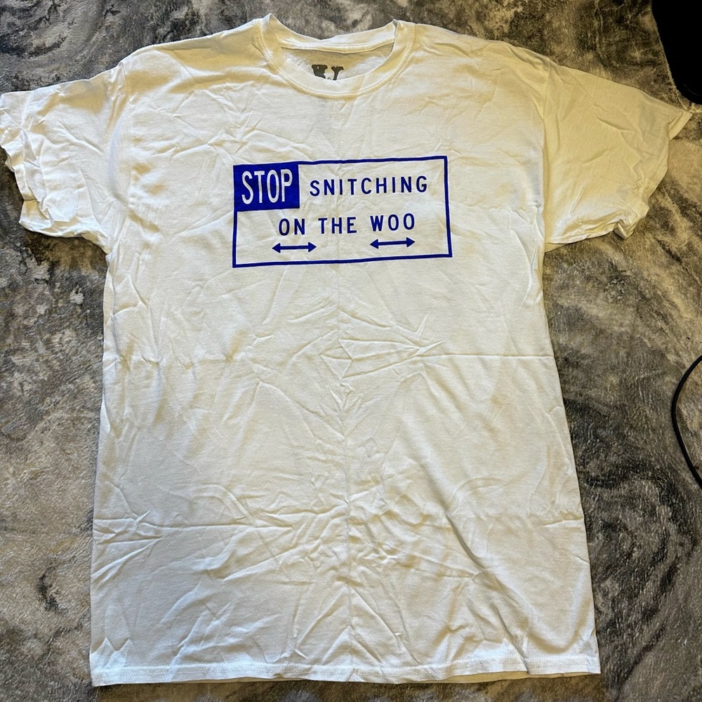 Vlone x Pop Smoke Graphic Tee